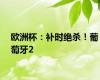 欧洲杯：补时绝杀！葡萄牙2