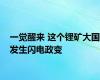 一觉醒来 这个锂矿大国发生闪电政变