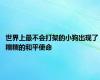 世界上最不会打架的小狗出现了 糯糯的和平使命