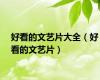 好看的文艺片大全（好看的文艺片）