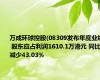 万成环球控股(08309发布年度业绩 股东应占利润1610.1万港元 同比减少43.03%