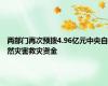 两部门再次预拨4.96亿元中央自然灾害救灾资金