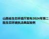 山西省生态环境厅发布2024年第二批生态环境执法典型案例