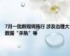 7月一批新规将施行 涉及治理大数据“杀熟”等
