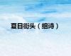 夏日街头（组诗）