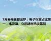 7月券商金股出炉：电子权重占比第一，比亚迪、立讯精密热度靠前