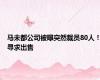 马未都公司被曝突然裁员80人！寻求出售