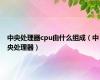 中央处理器cpu由什么组成（中央处理器）