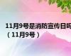 11月9号是消防宣传日吗（11月9号）