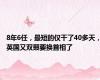 8年6任，最短的仅干了40多天，英国又双叕要换首相了