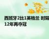 西班牙2比1英格兰 时隔12年再夺冠