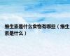 维生素是什么食物有哪些（维生素是什么）