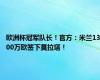 欧洲杯冠军队长！官方：米兰1300万欧签下莫拉塔！