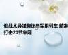 俄战术导弹轰炸乌军用列车 精准打击20节车厢