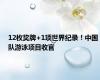 12枚奖牌+1项世界纪录！中国队游泳项目收官