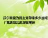 沃尔兹能为民主党带来多少加成？竞选组合巡演摇摆州