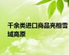 千余类进口商品亮相雪域高原