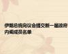 伊朗总统向议会提交新一届政府内阁成员名单