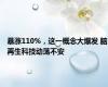 暴涨110%，这一概念大爆发 脑再生科技动荡不安