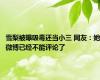 雪梨被曝吸毒还当小三 网友：她微博已经不能评论了