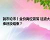 就市论市丨金价高位震荡 这波大涨还没结束？