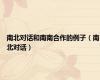 南北对话和南南合作的例子（南北对话）
