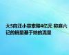 大S向汪小菲索赔4亿元 称麻六记的销量基于她的流量