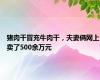 猪肉干冒充牛肉干，夫妻俩网上卖了500余万元