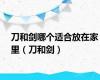 刀和剑哪个适合放在家里（刀和剑）