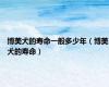 博美犬的寿命一般多少年（博美犬的寿命）
