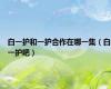 白一护和一护合作在哪一集（白一护吧）