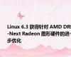 Linux 6.3 获得针对 AMD DRM-Next Radeon 图形硬件的进一步优化
